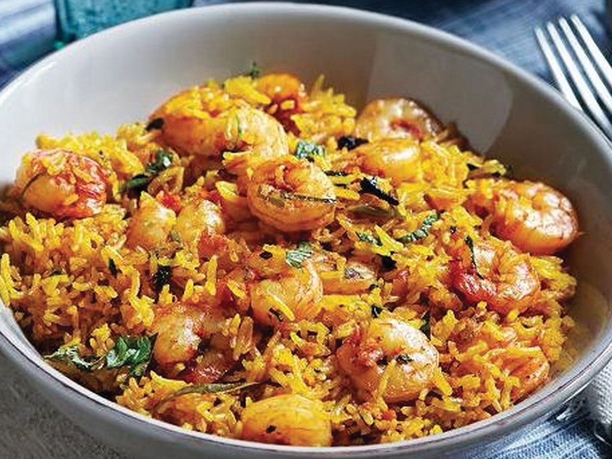 Large Shrimp Rice Casserole