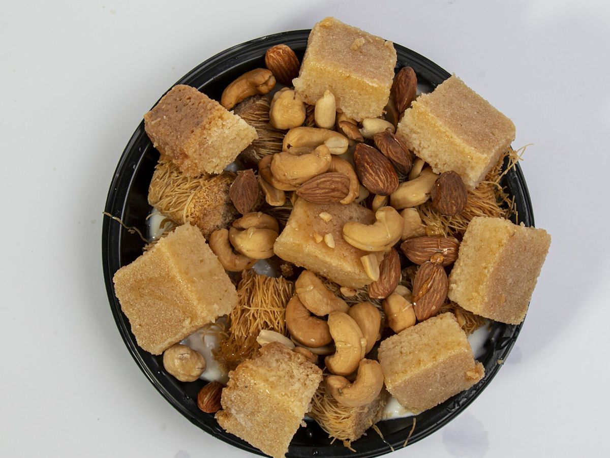 Konafa Or Basbous Rice