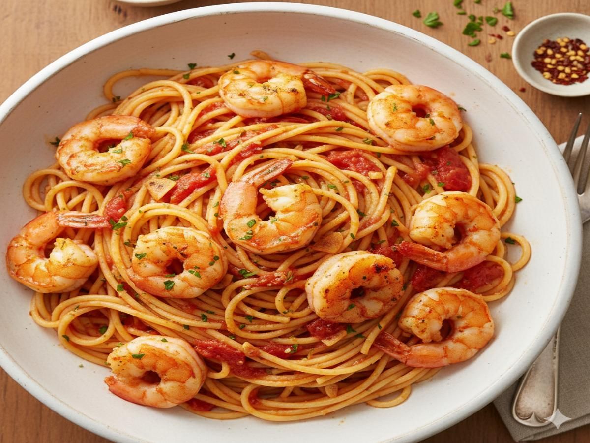 Shrimp Spaghetti