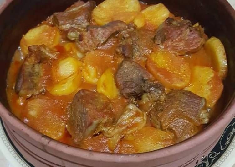 Potatoes with Meat Casserole