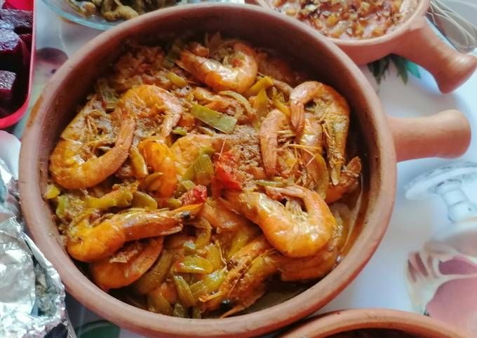 Shrimp And Squid Casserole