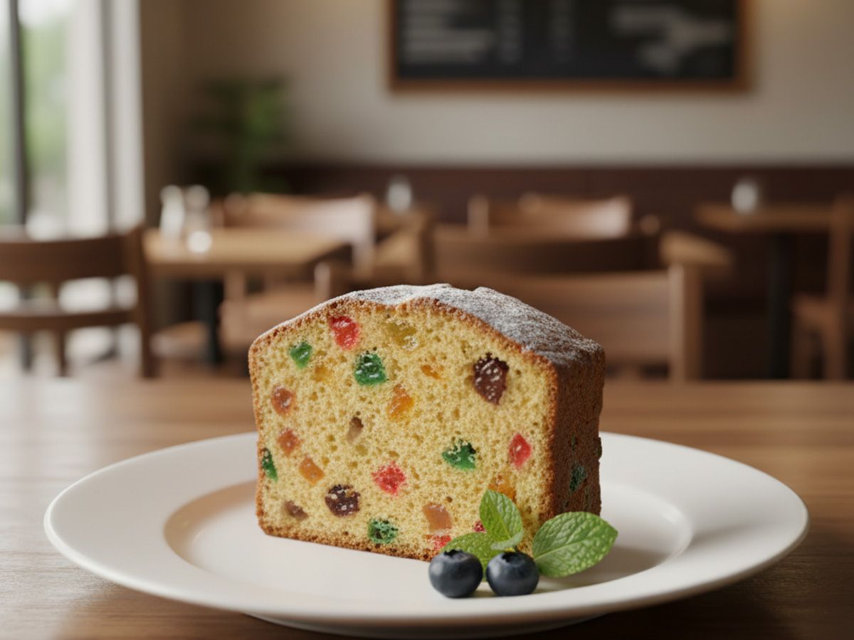 English Dried Fruit and Raisin Cake