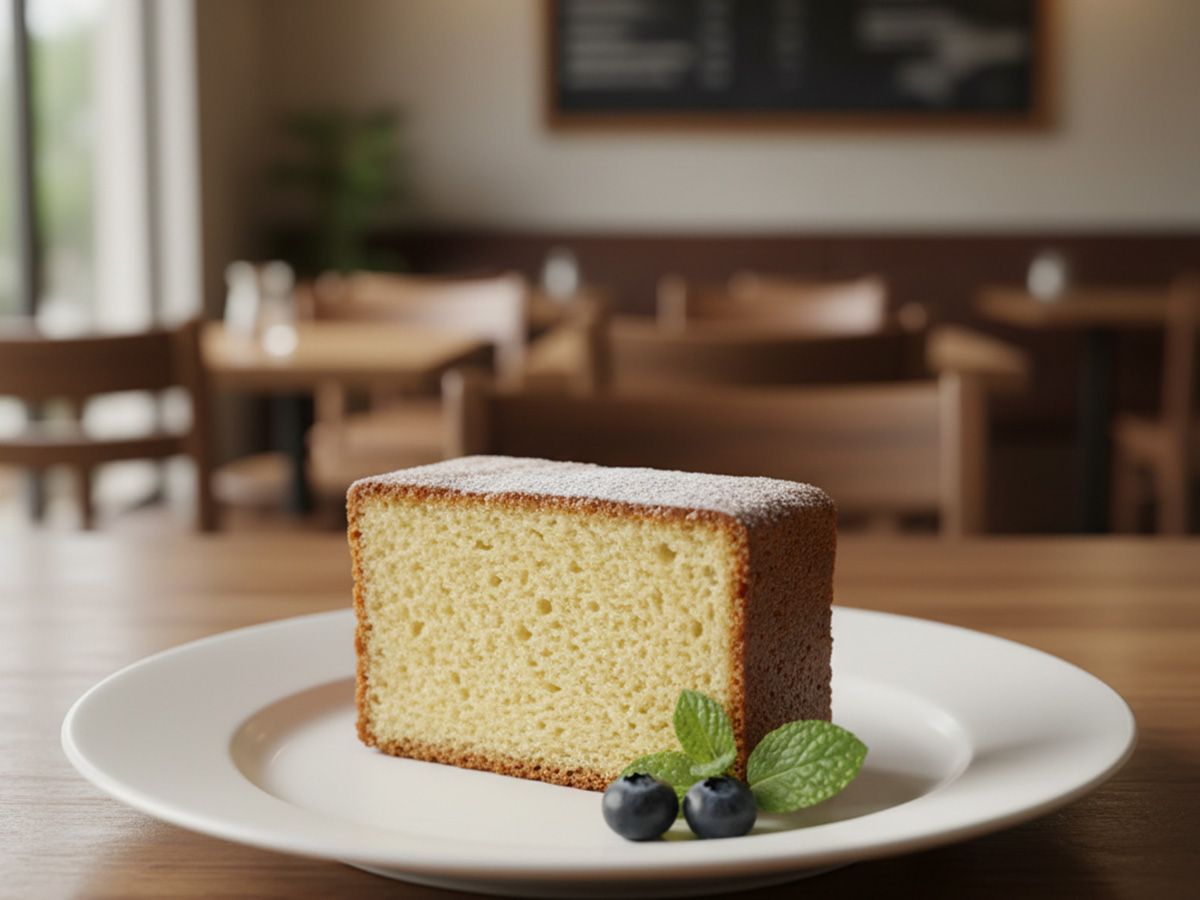 English Vanilla Cake