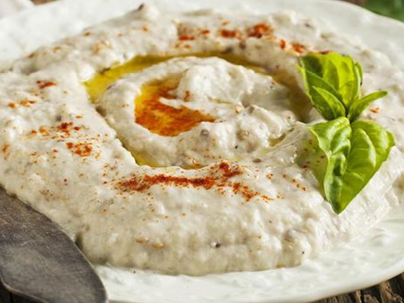 Baba Ghannoug salad