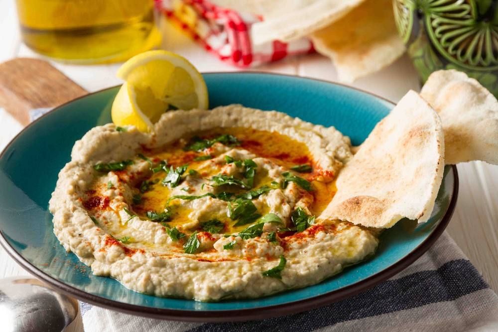 Baba Ghannoug Sandwich