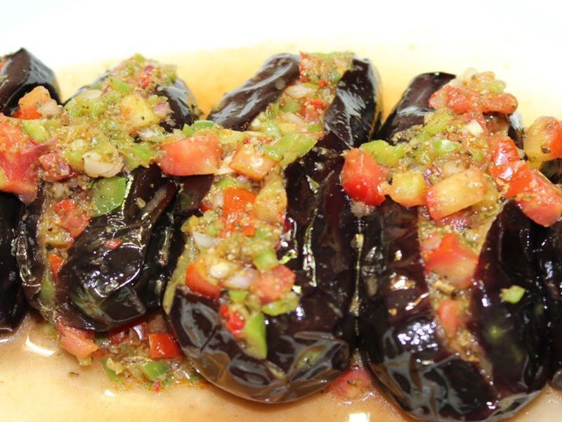 Eggplant salad