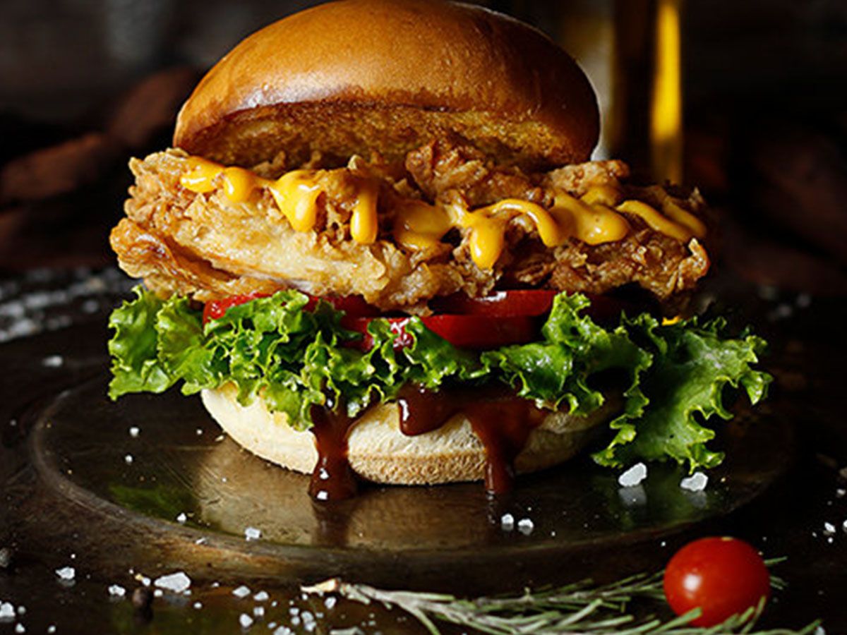 BBQ Chicken Burger