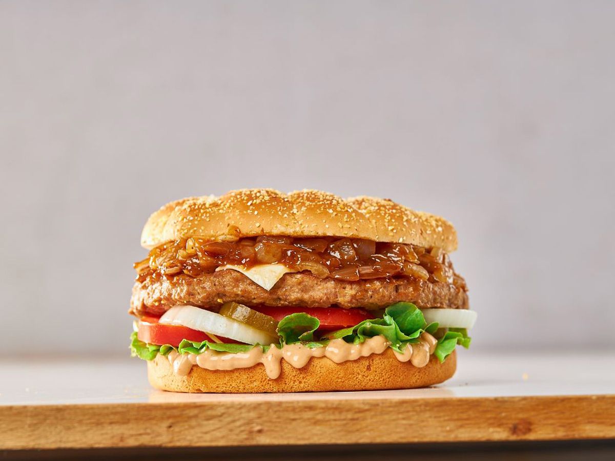 BBQ Burger sandwich