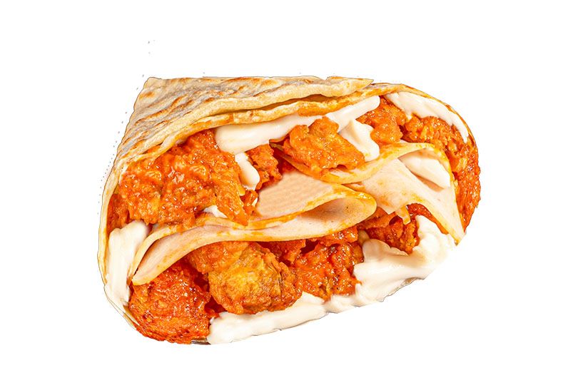 Buffalo Chicken Crepe