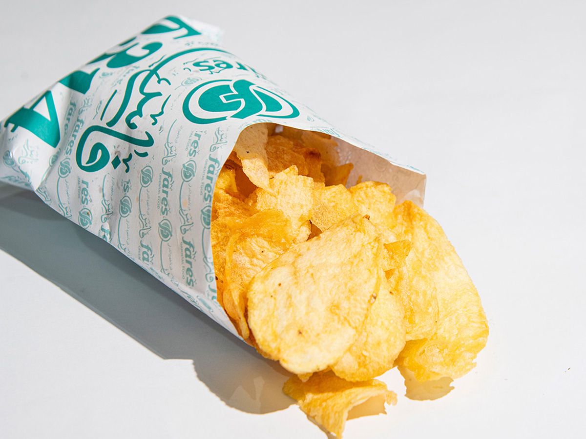 Chips packet