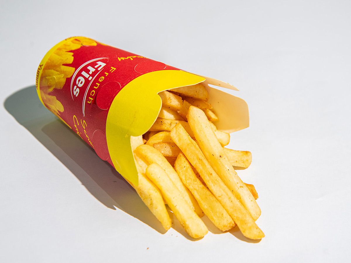 french fries packet