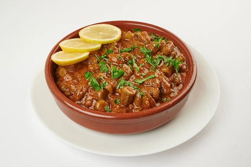 Plain Tagine Okra + Rice