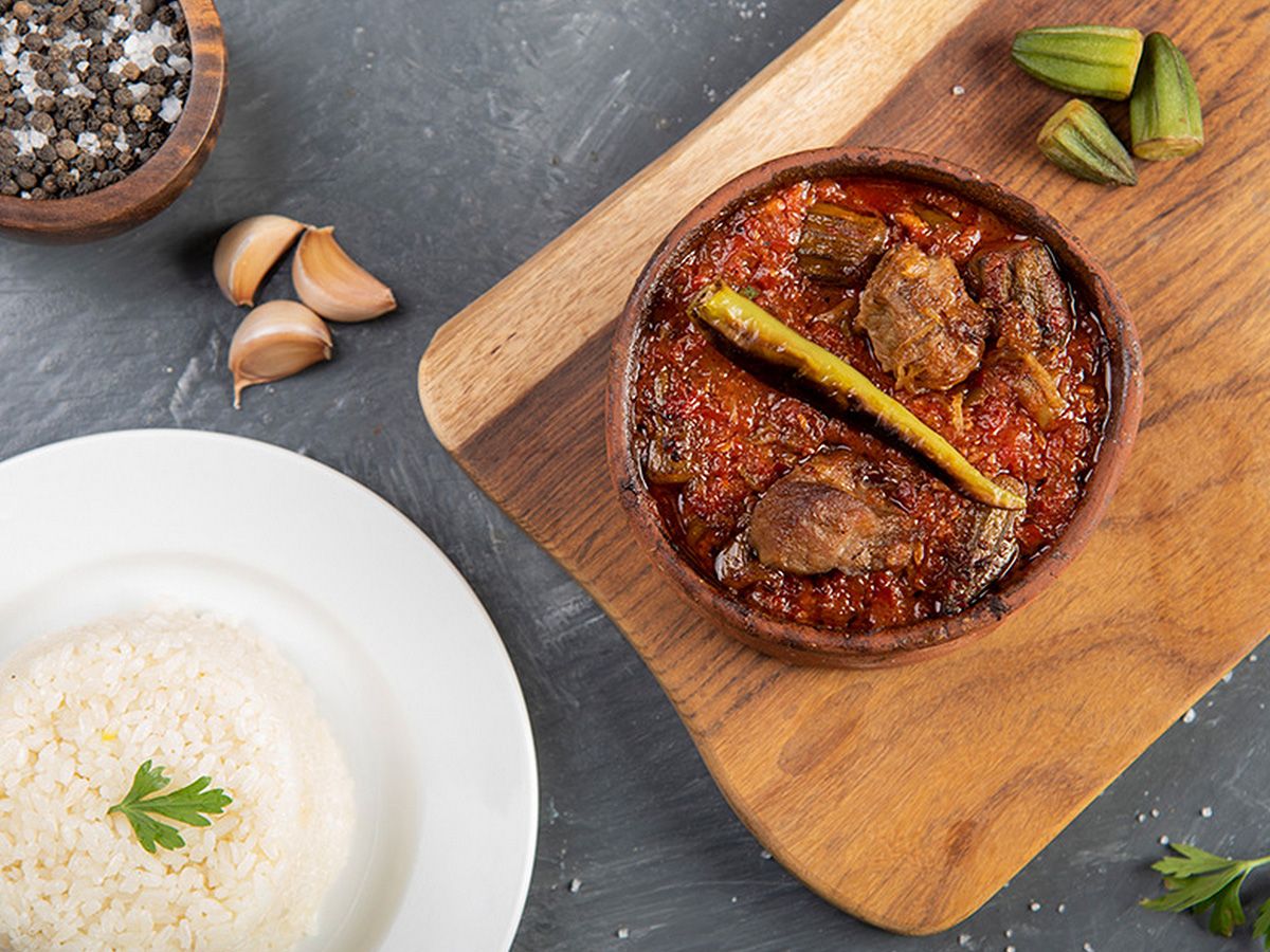 Okra with Meat
