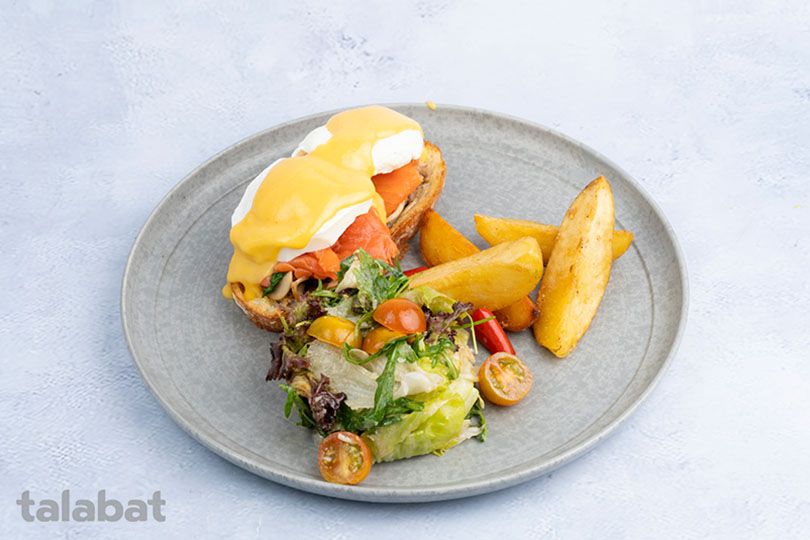 Smoked Salmon Eggs Benedict