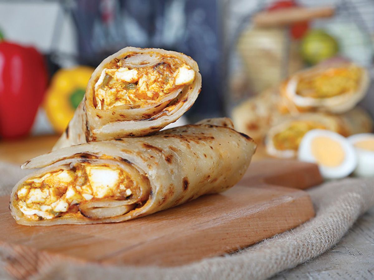 Boiled Egg Paratha