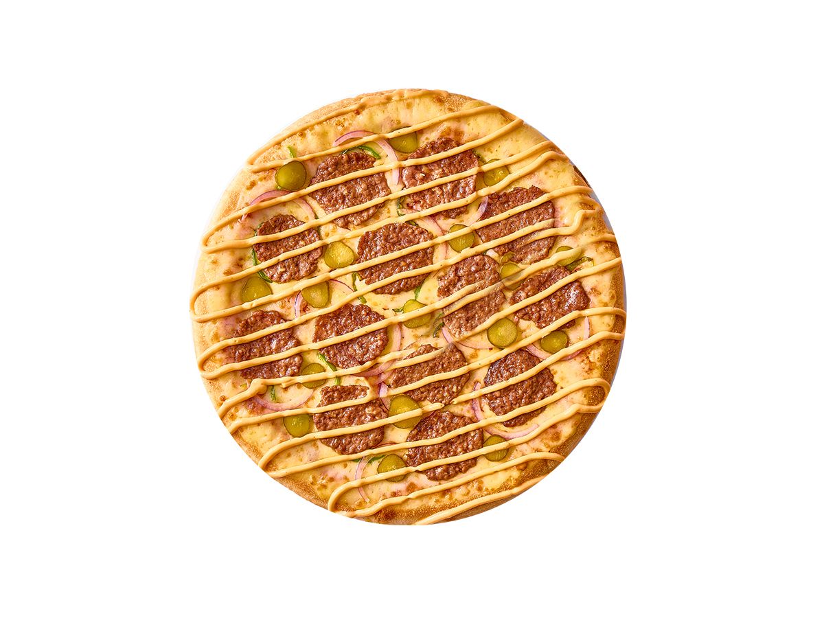 Smoky Texas Burger Special Pizza