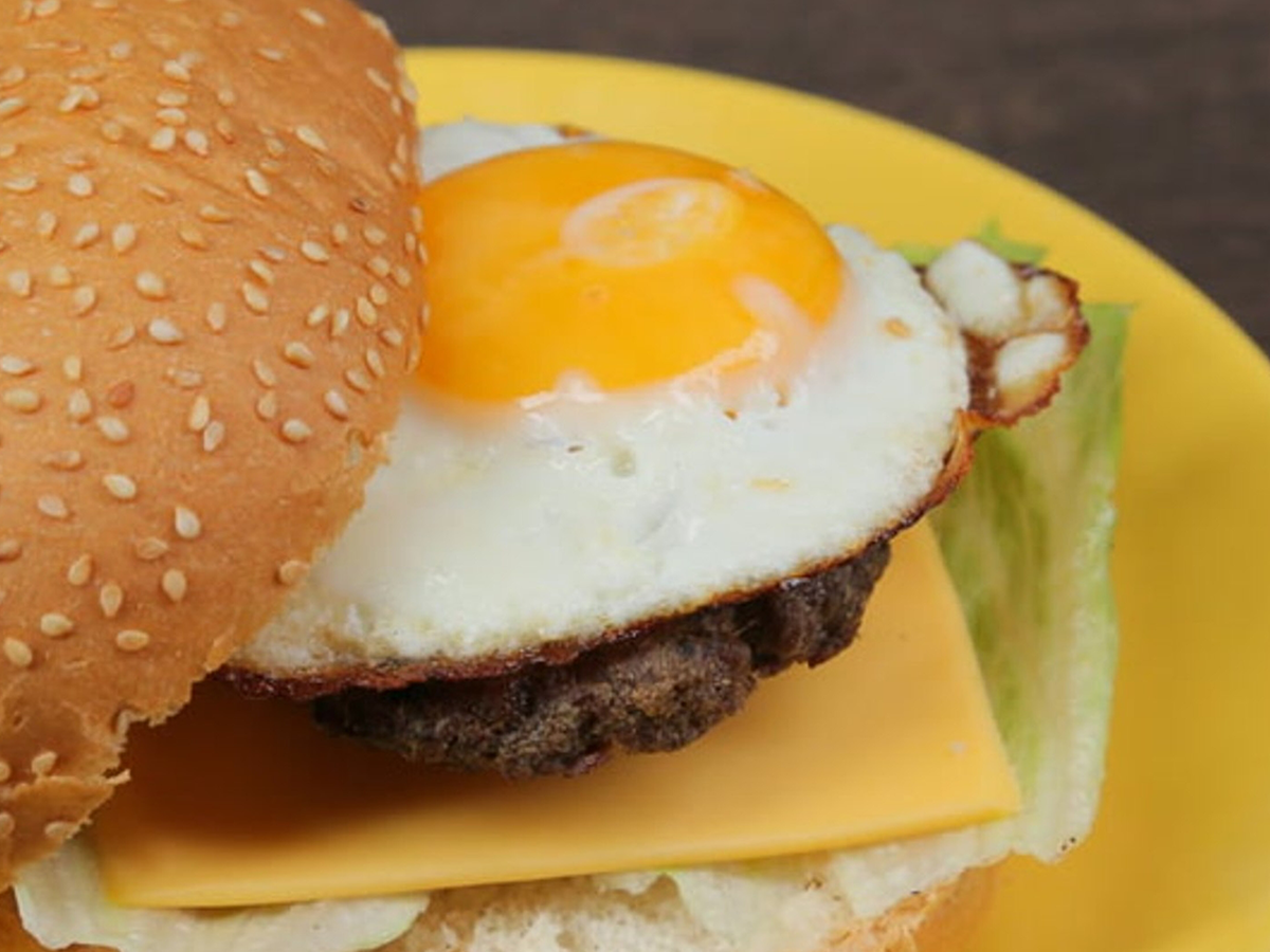 Egg Burger Sandwich