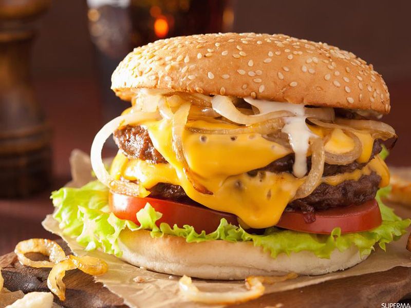 Burger with Cheese Sandwich