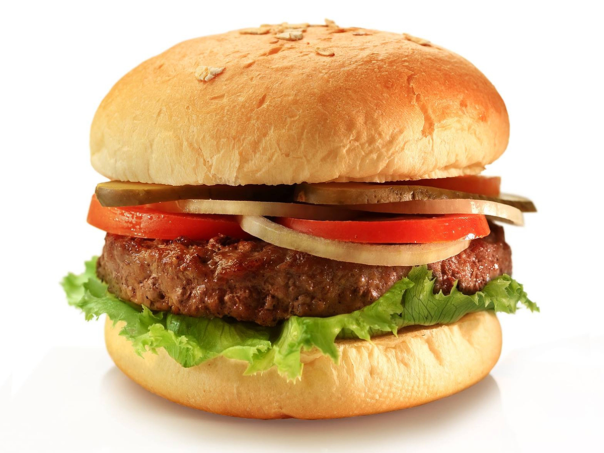 Plain Burger Sandwich
