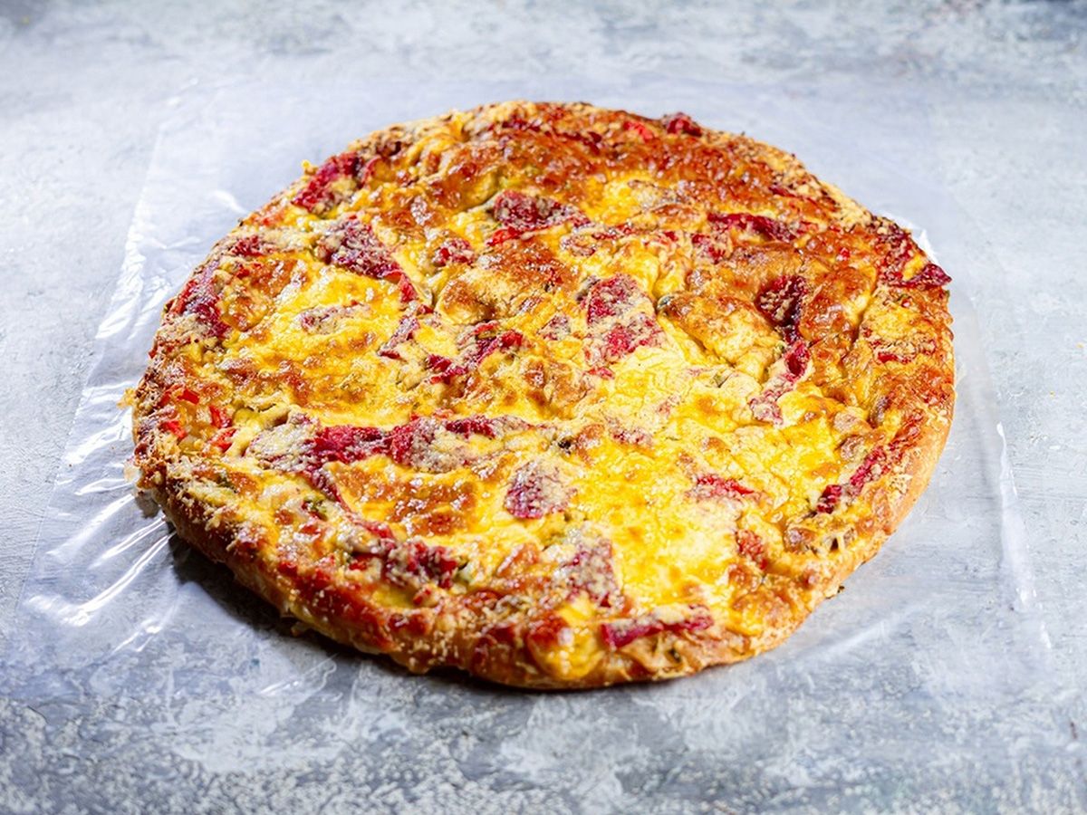 Pastrami Oriental Pizza