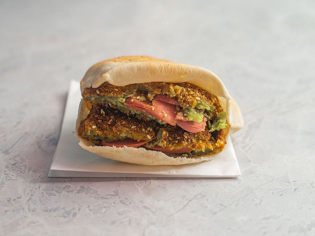 Pastrami Taamia Sandwich