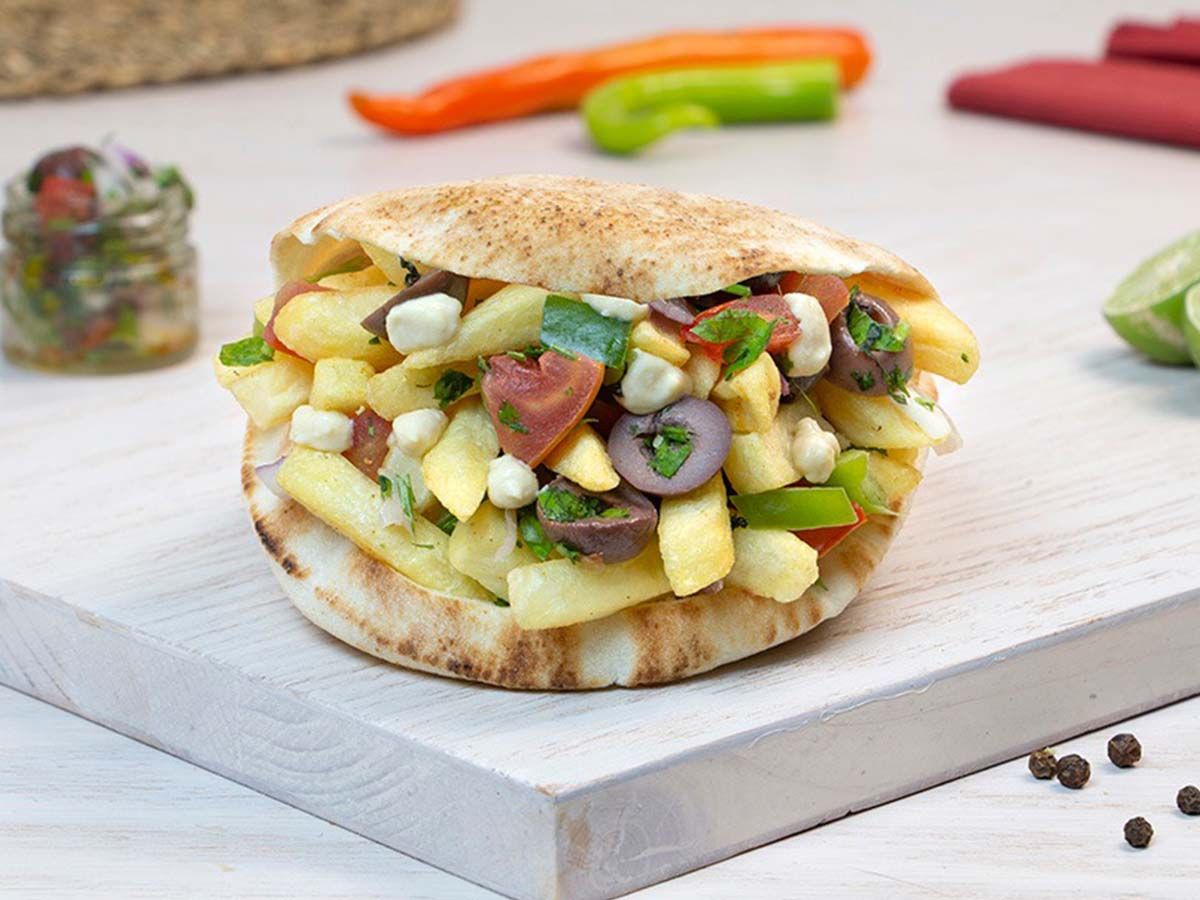 Alexandrian Fries Sandwich