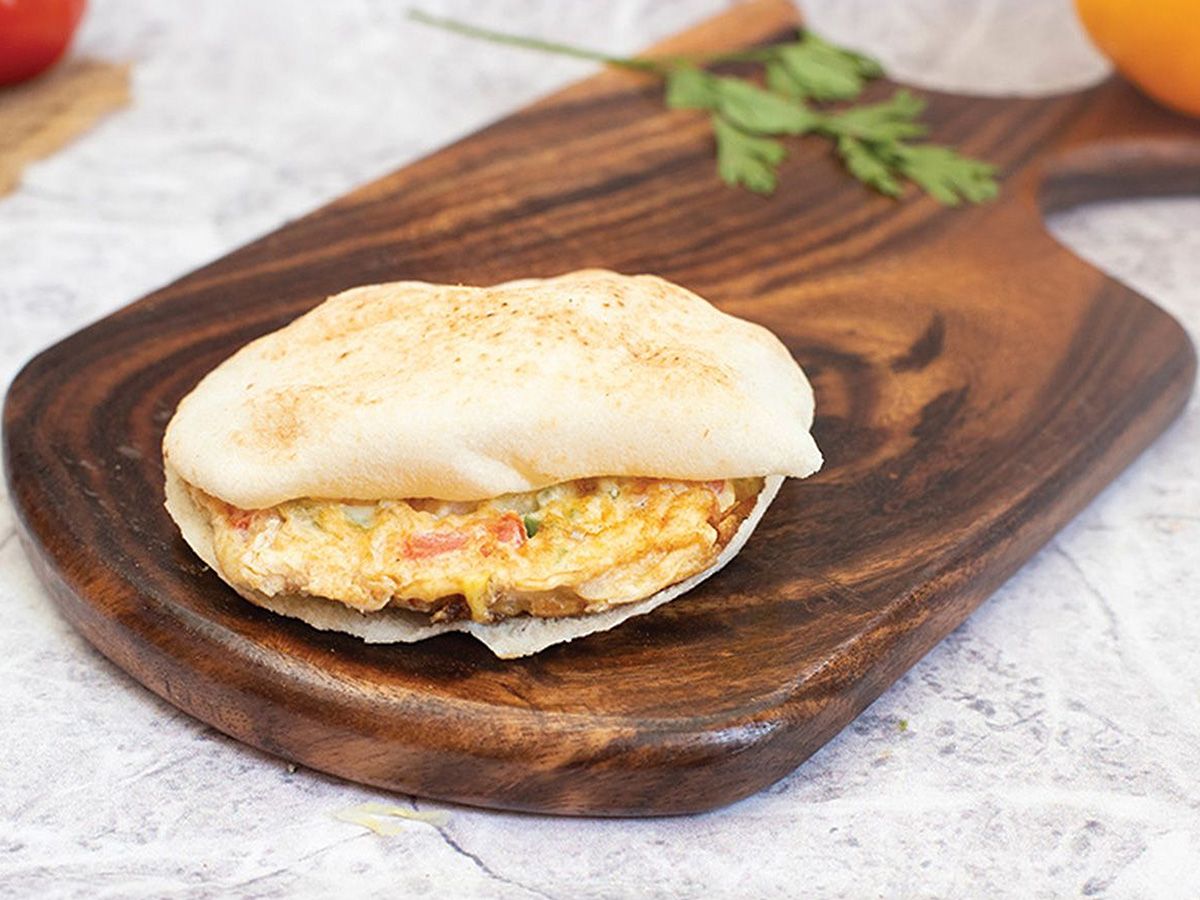 Potato Omelette Sandwich