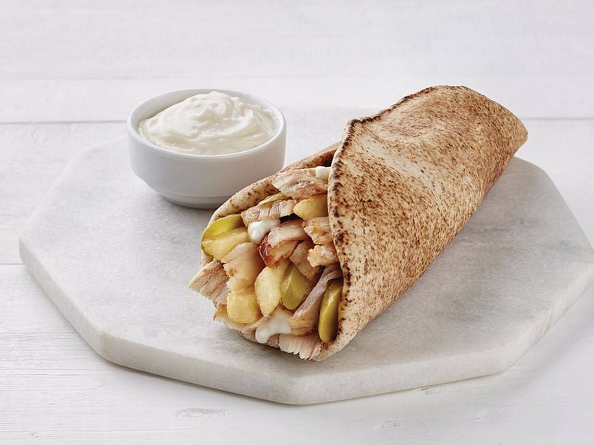 Roumi cheese potato sandwich