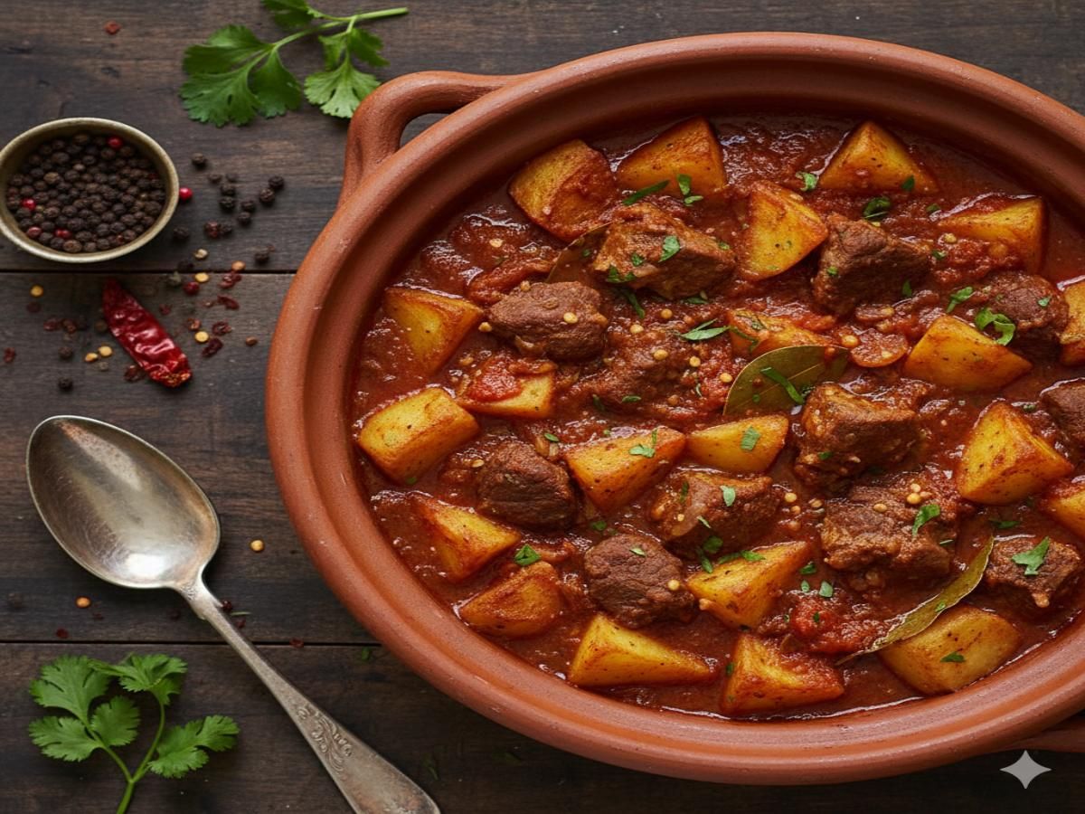 Potatoes With Meat Casserole