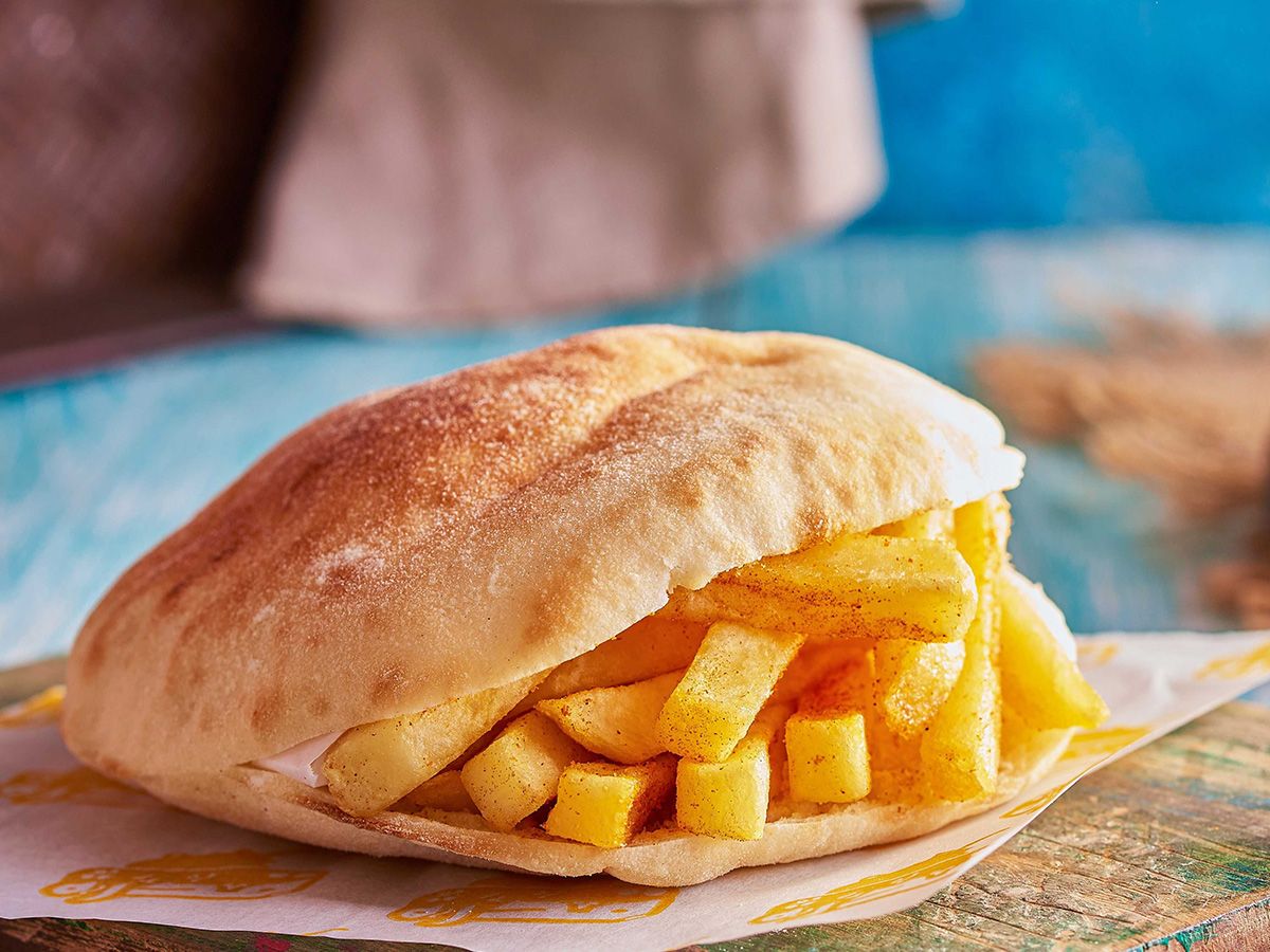 Potato Fingers Sandwich