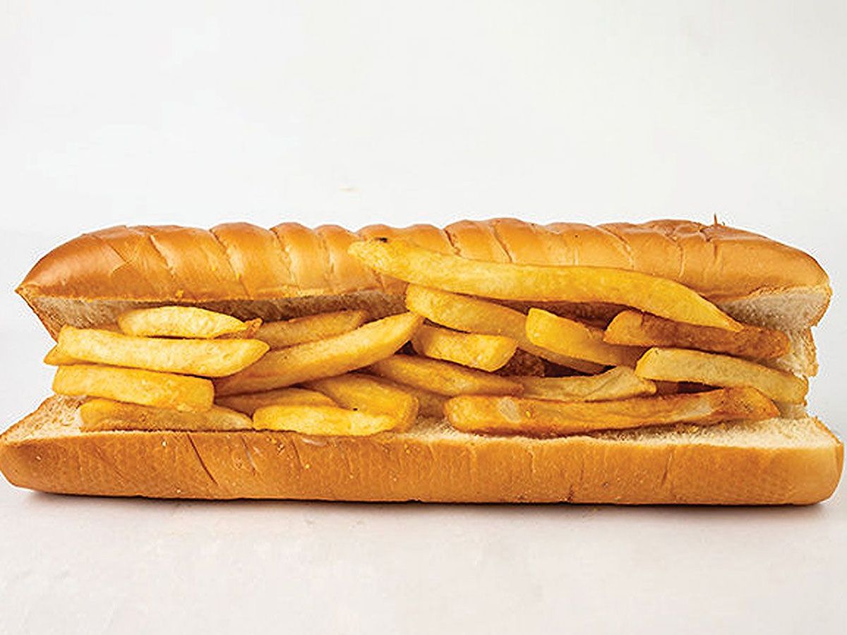 French potatoes Sandwich