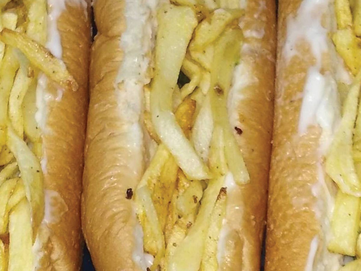 Mozzarella Potatoes sandwich