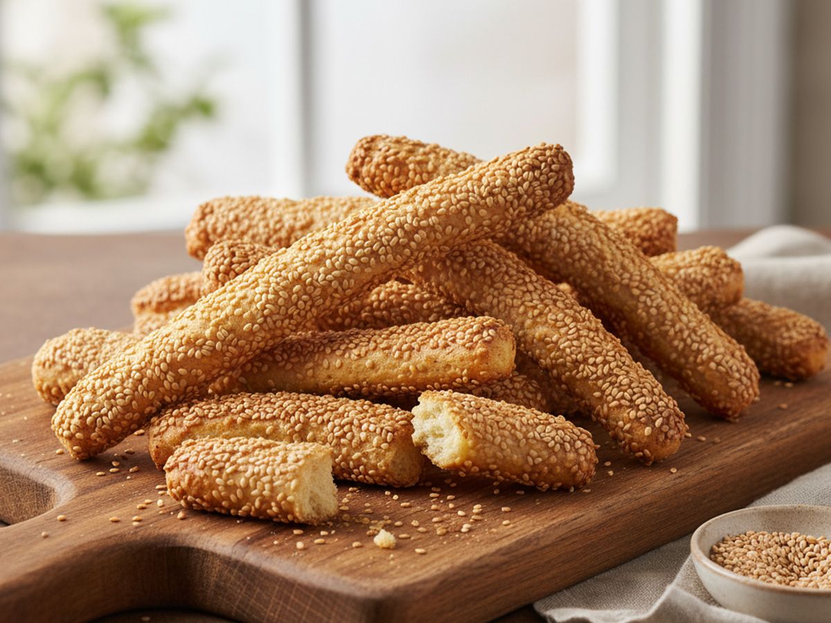 Thin Rusk - Sesame And Black Seed 300 Gm