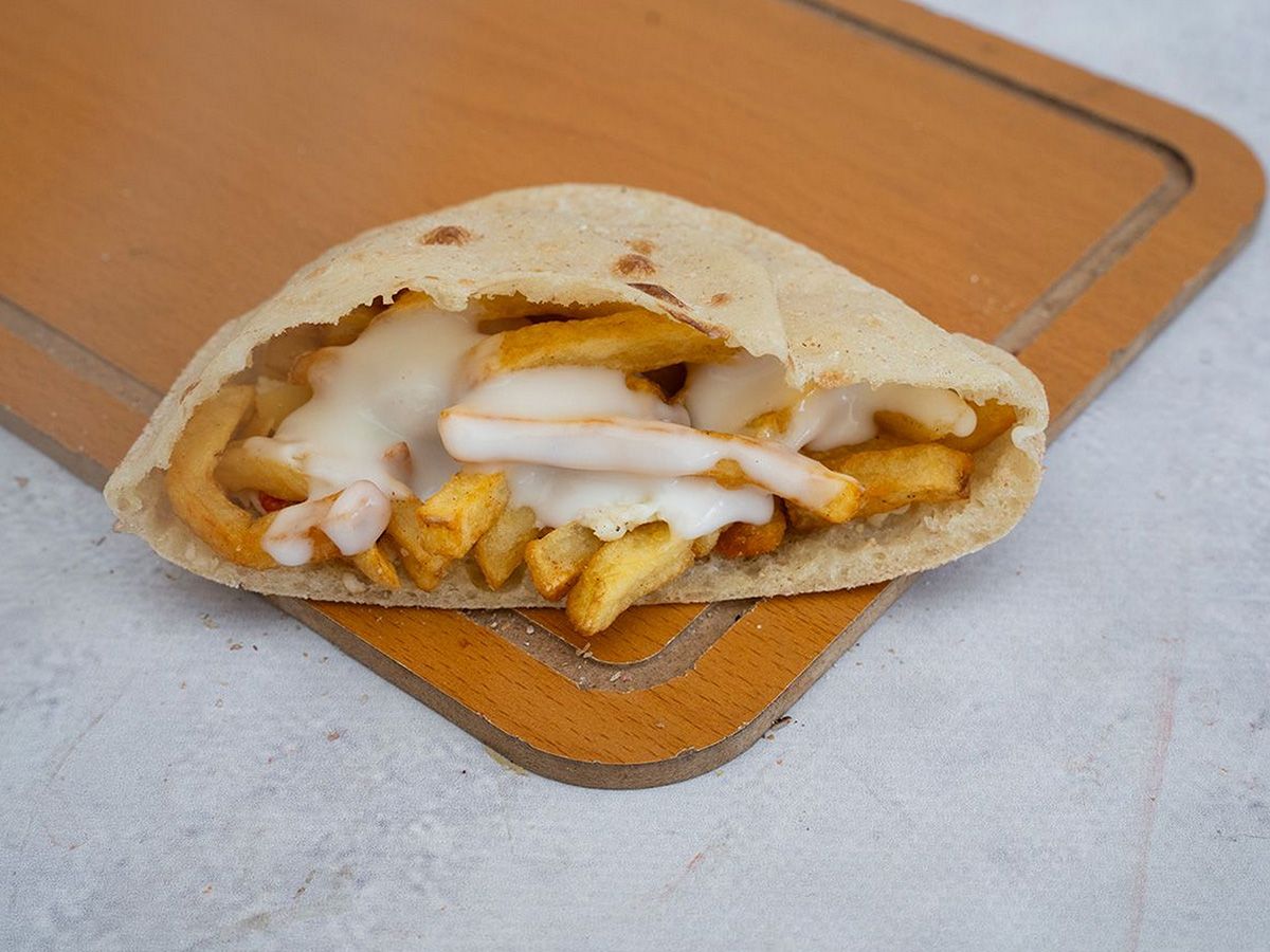 Mozzarella Potatoes Sandwich