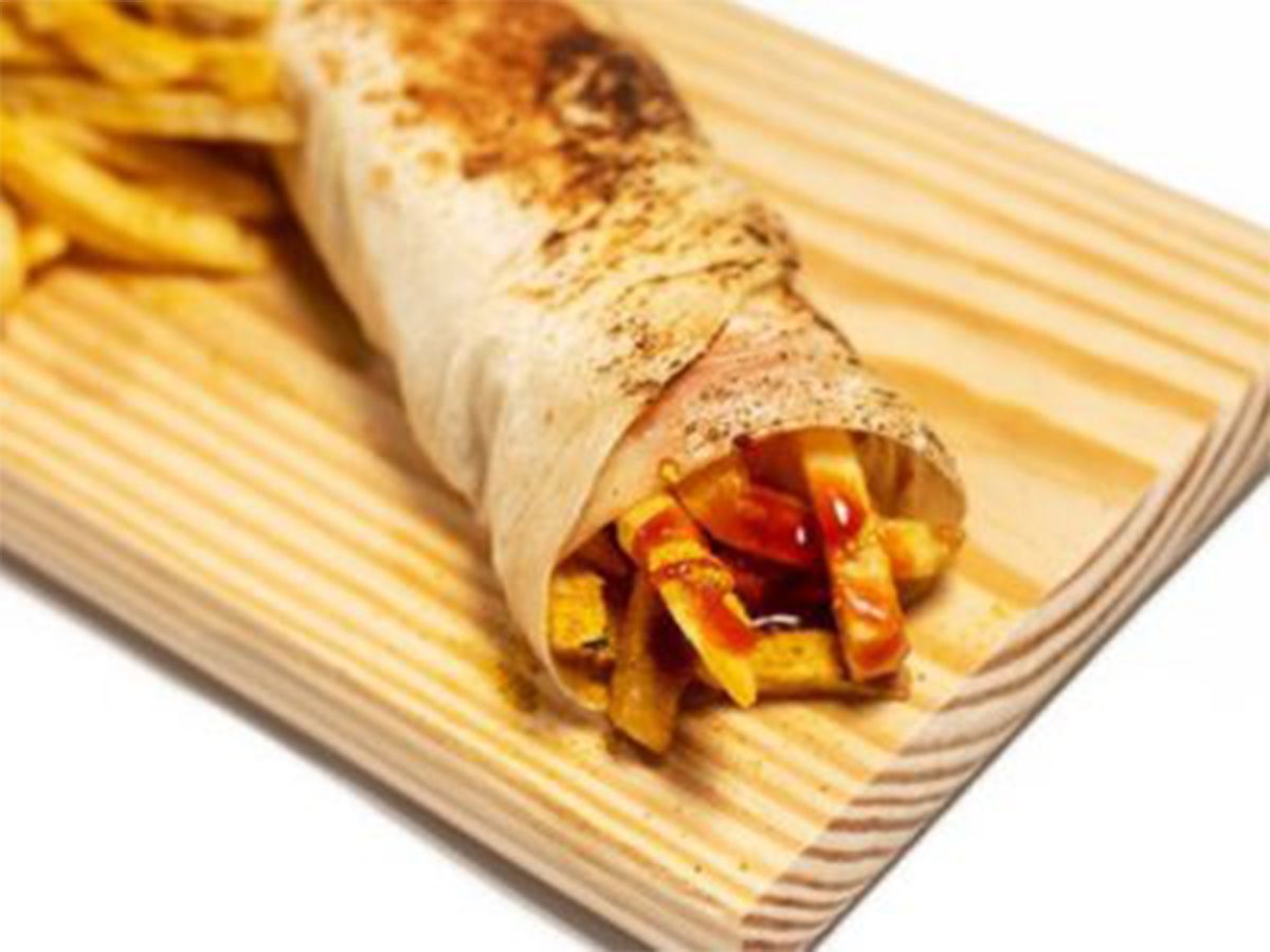 Potato Fingers Pomme Frites Wrap