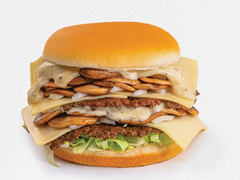 Pep Mushroom Burger