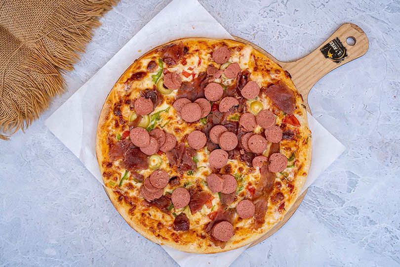 taj alsham meats Pizza