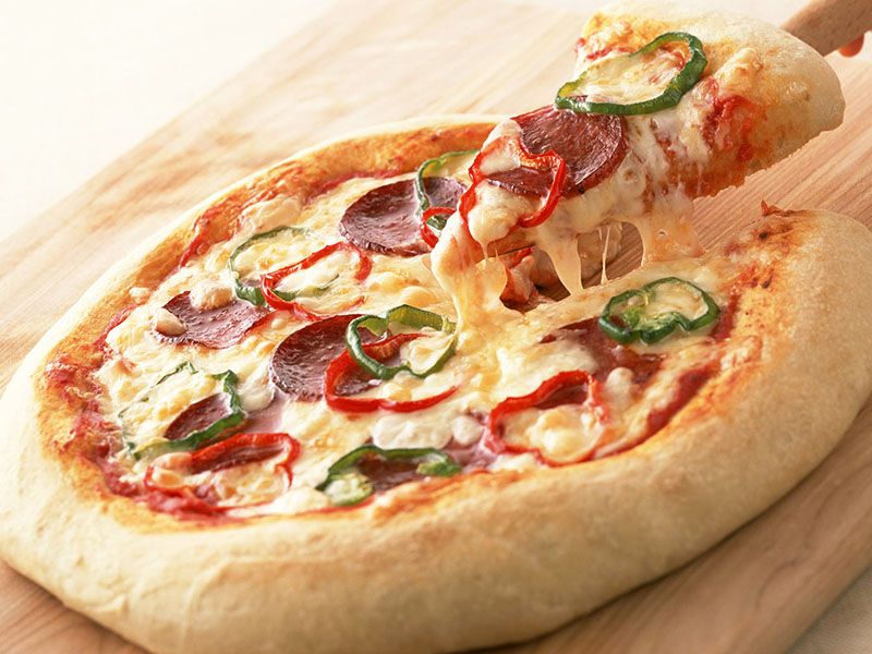 Sausage Oriental Pizza