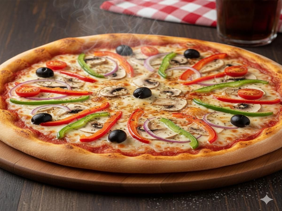 Vegetable pizza