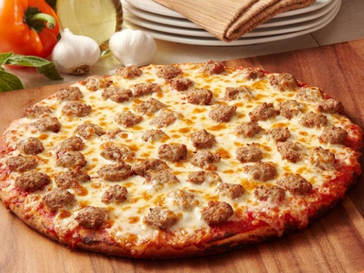 Turkish sausage Pizza