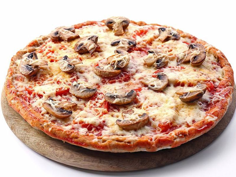 Mushroom pizza