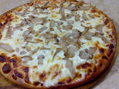 Mushroom Pizza