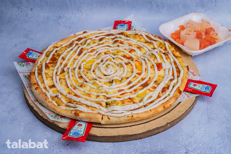 Ranch Sauce Pizza