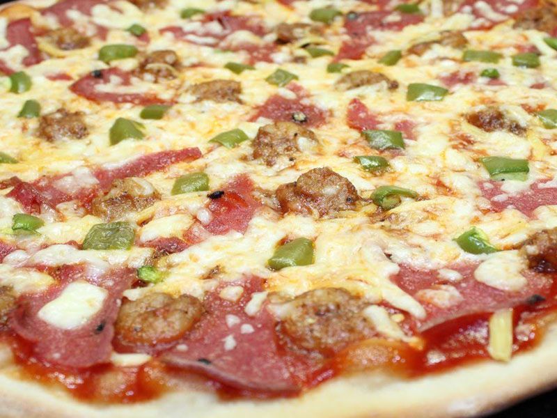 Mix Salami Italian Pizza