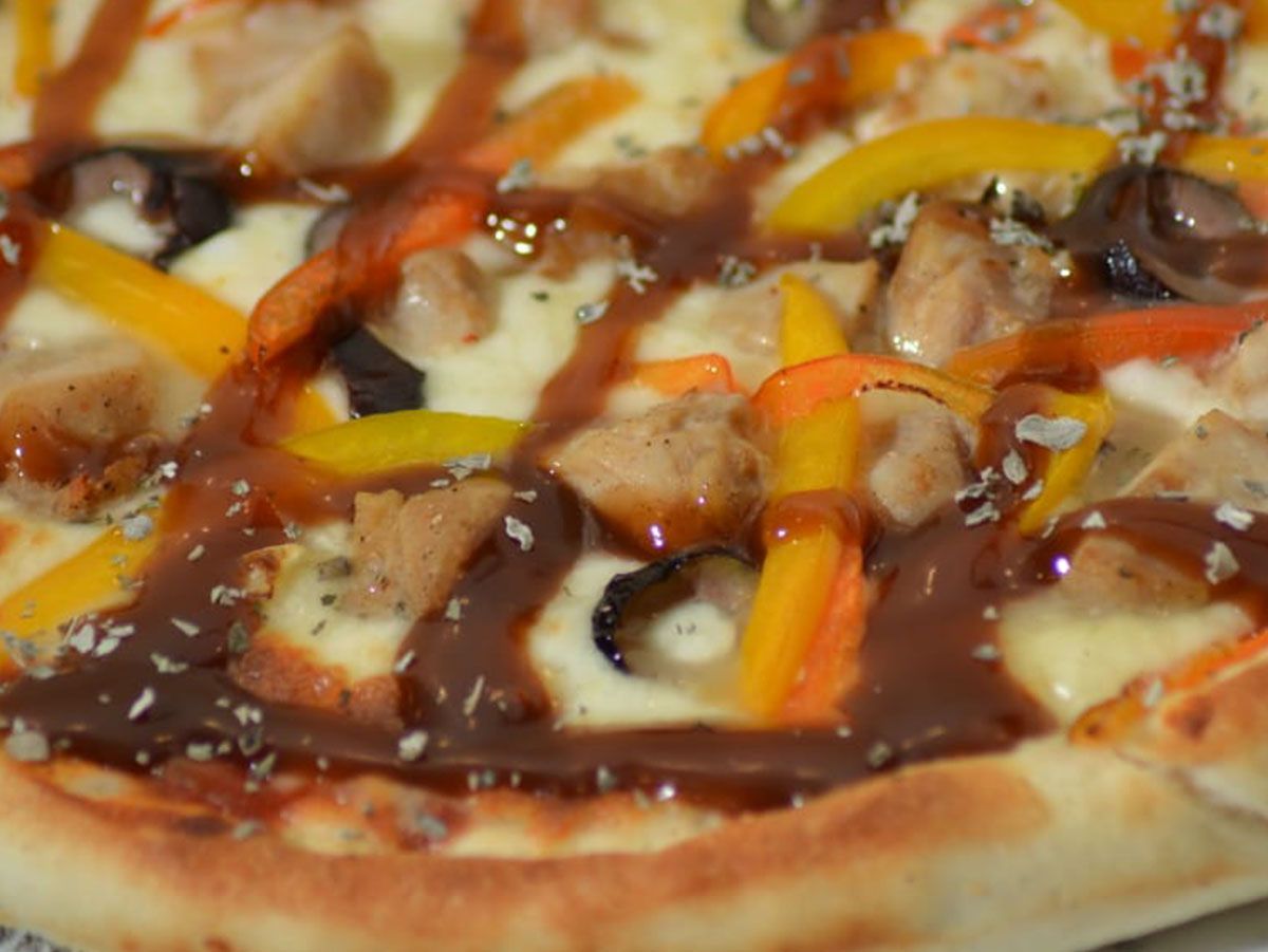 BBQ pizza