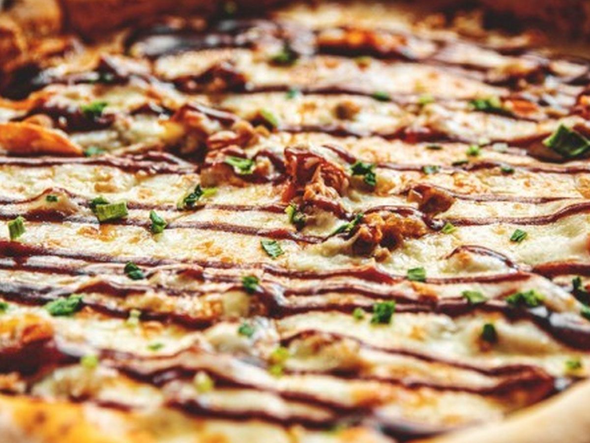 Italian Chicken BBQ Pizza