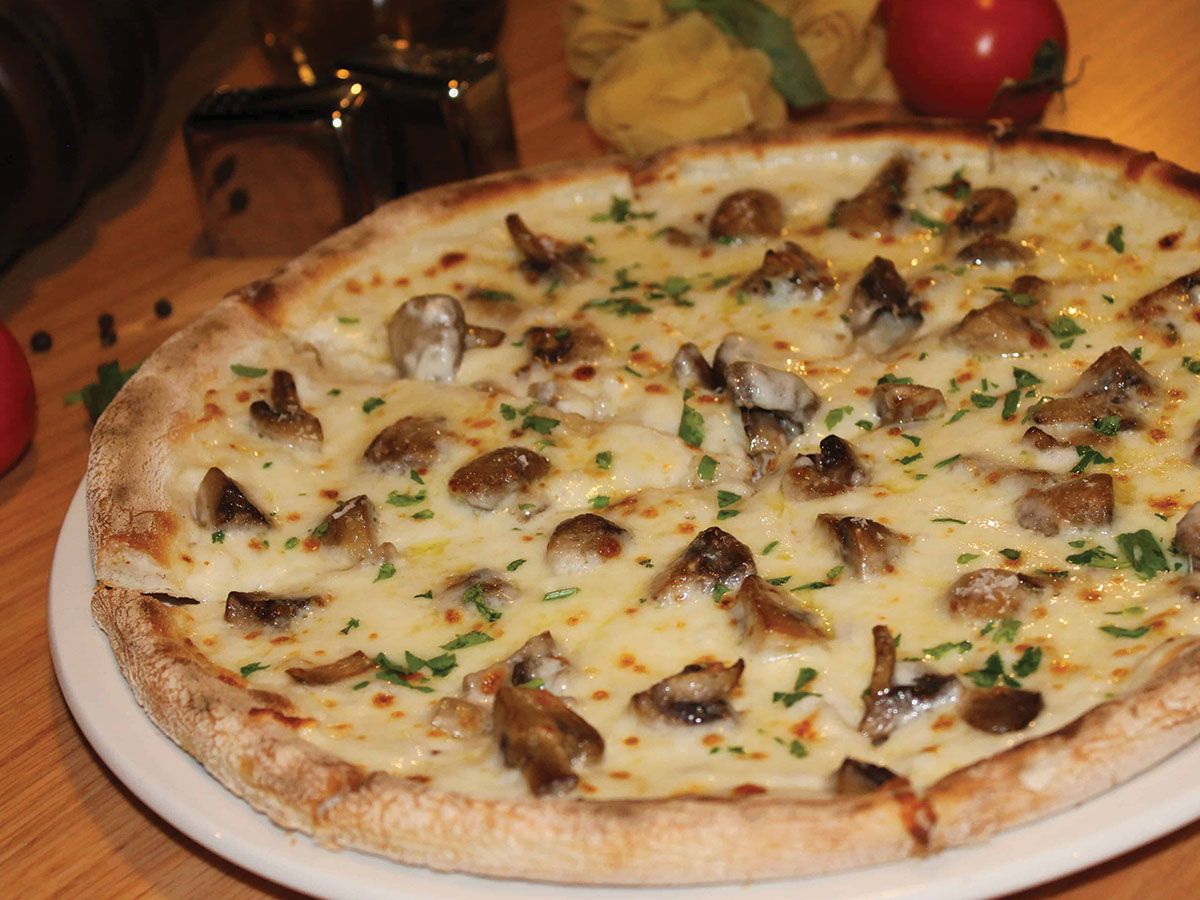 Italian Mushroom Pizza