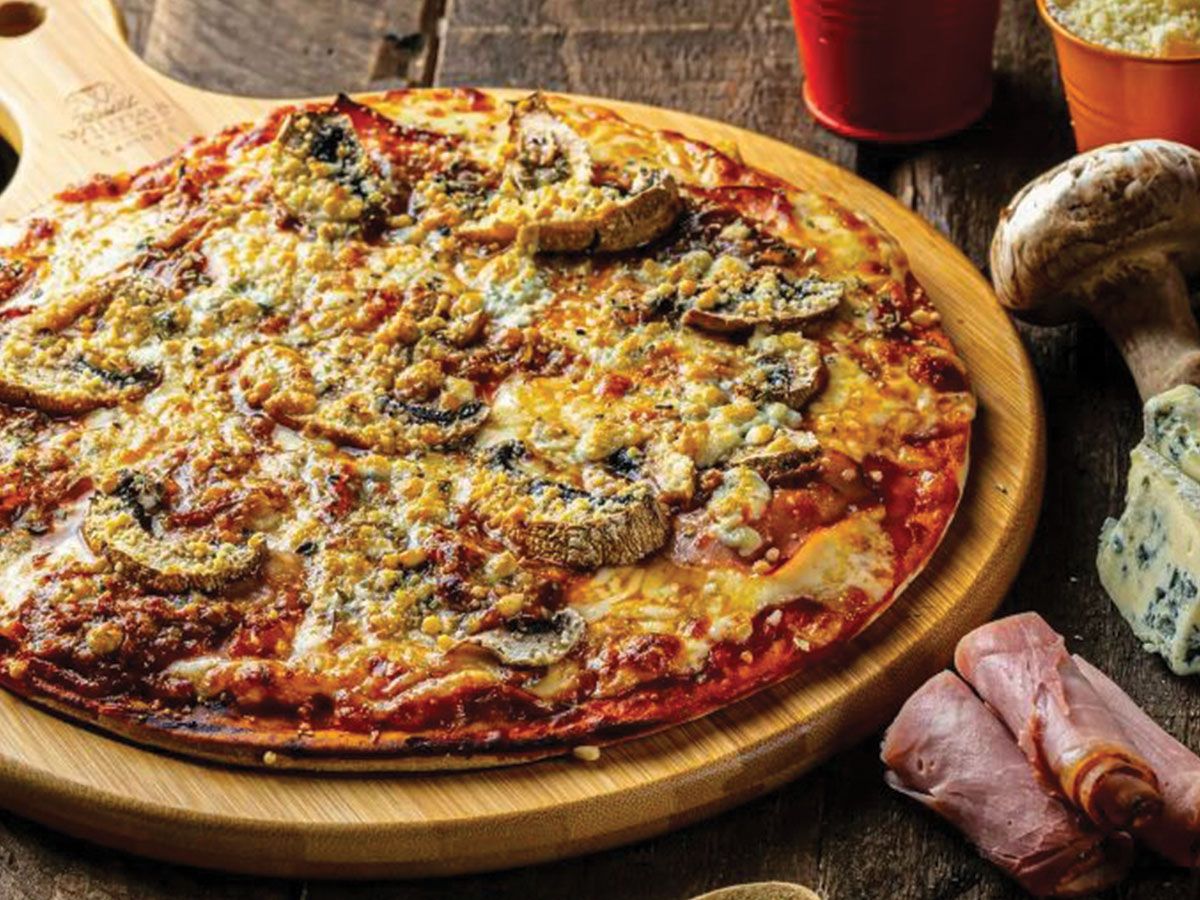 Italian Pastrami Pizza