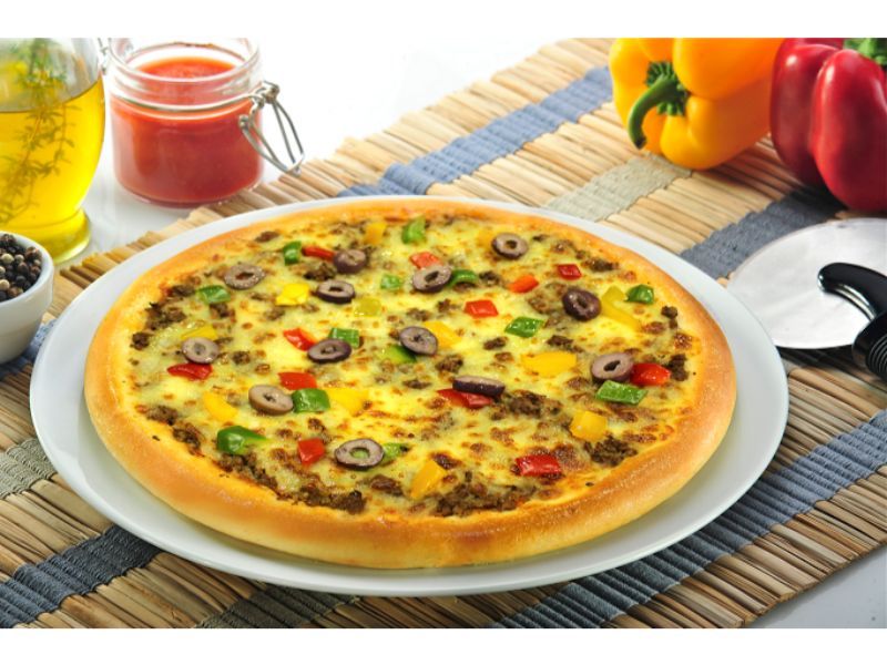 Minced Meat Pizza
