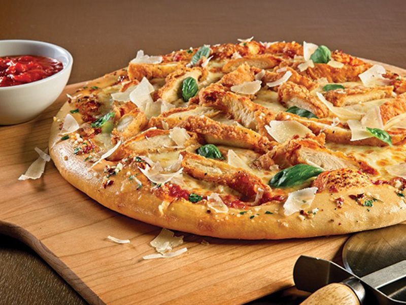Crispy Chicken Pizza